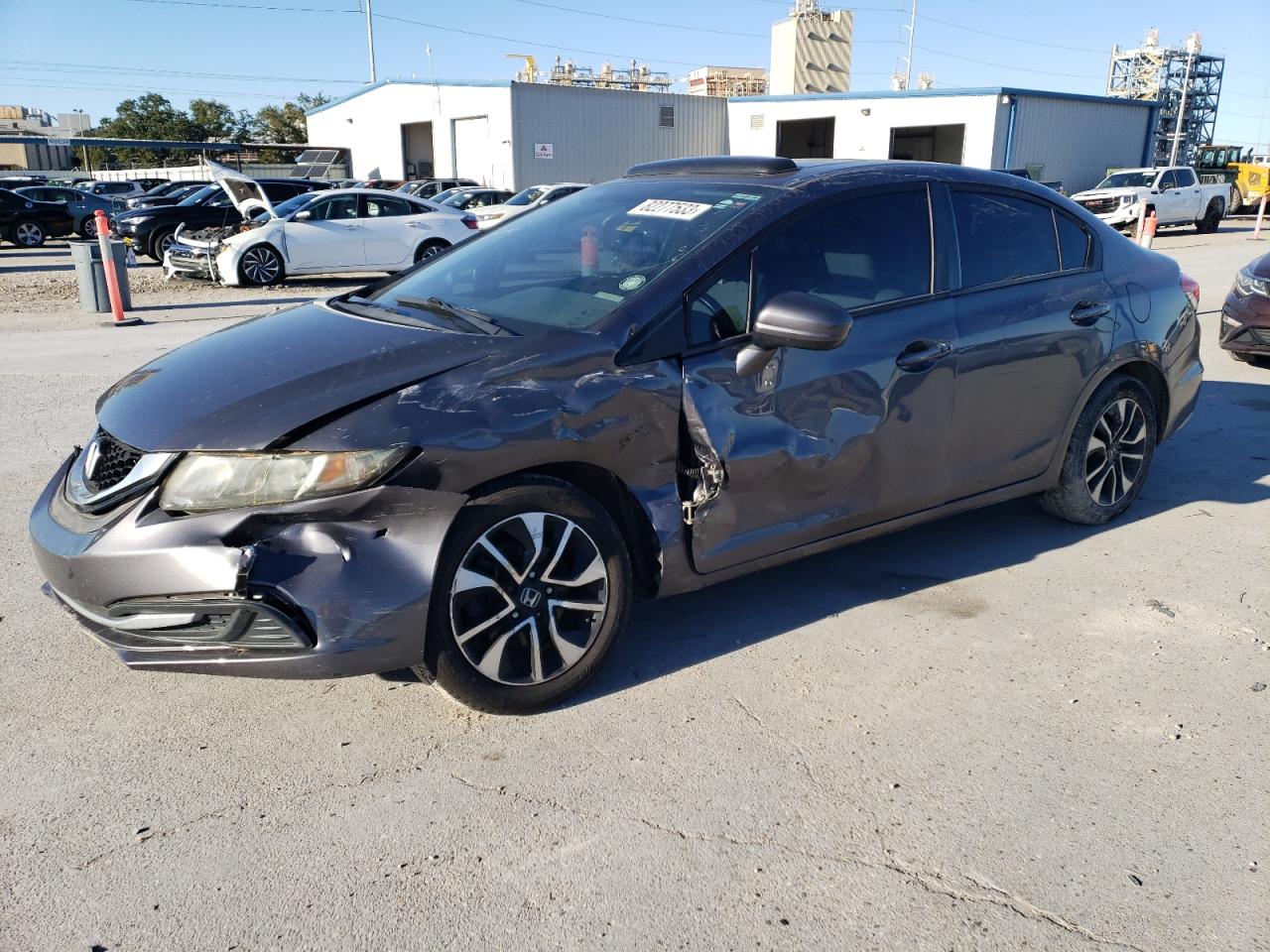 2014 Honda Civic Ex VIN: 19XFB2F82EE056338 Lot: 82277533