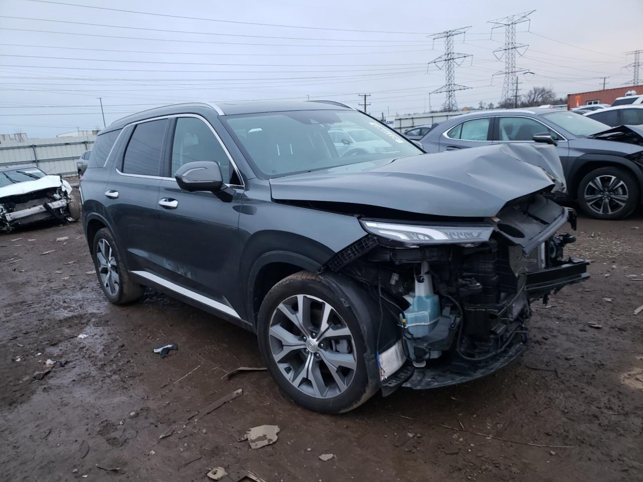 KM8R5DHE6NU427873 2022 Hyundai Palisade Limited