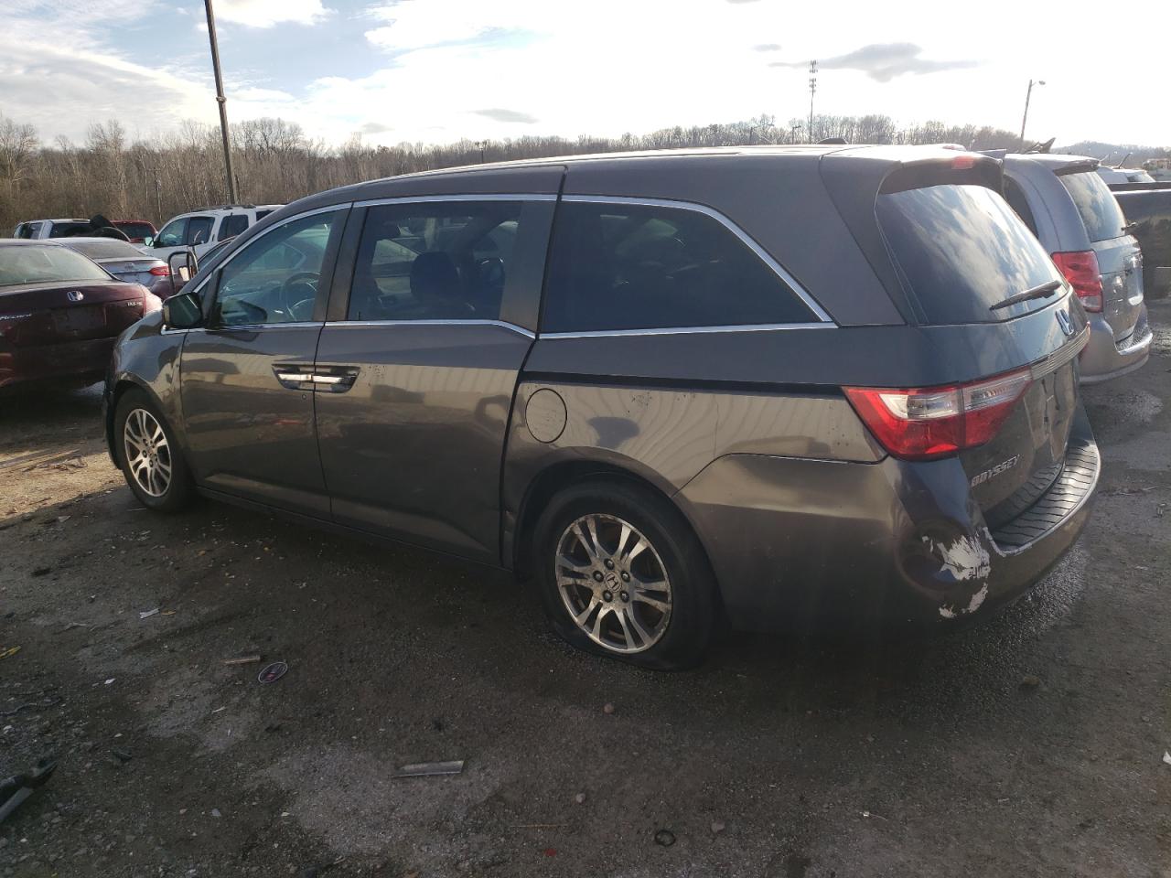 5FNRL5H68DB005412 2013 Honda Odyssey Exl