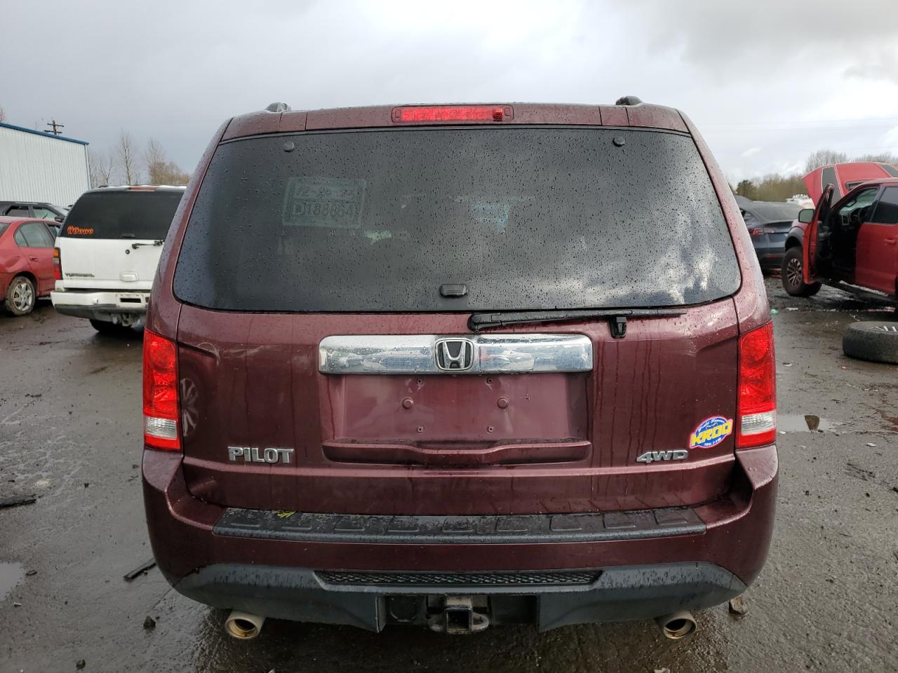 5FNYF4H52EB033048 2014 Honda Pilot Exl