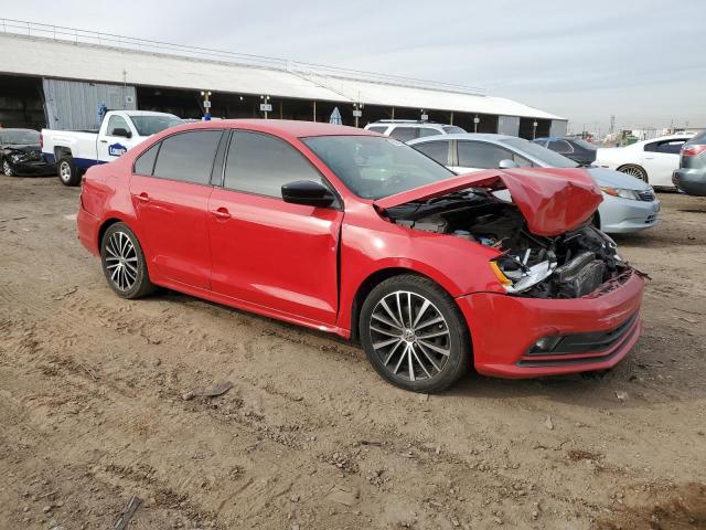  VOLKSWAGEN JETTA 2016 Красный