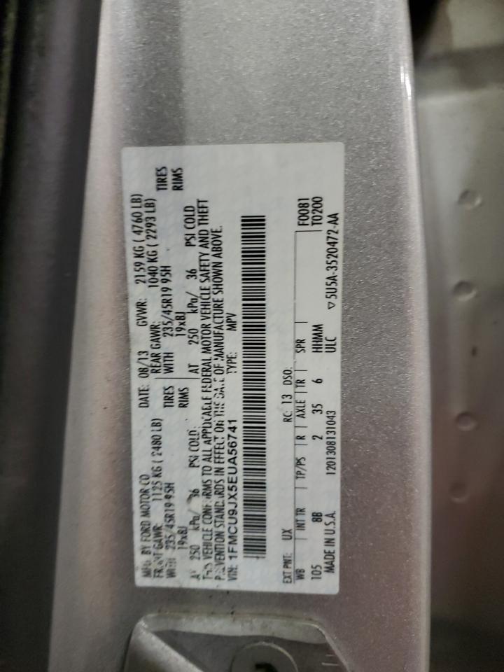 1FMCU9JX5EUA56741 2014 Ford Escape Titanium