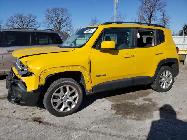 Паркетники JEEP RENEGADE 2015 Желтый