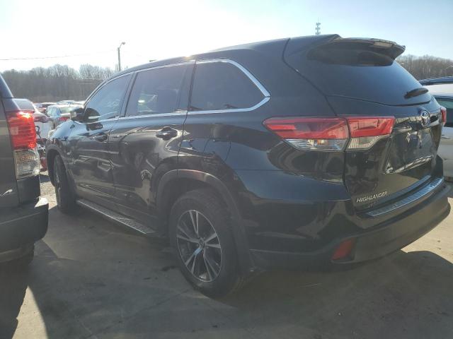  TOYOTA HIGHLANDER 2019 Черный