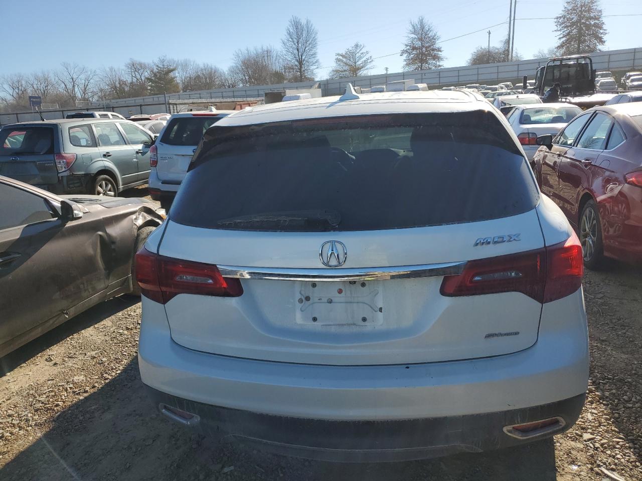 2016 Acura Mdx Technology VIN: 5FRYD4H40GB008812 Lot: 80466653