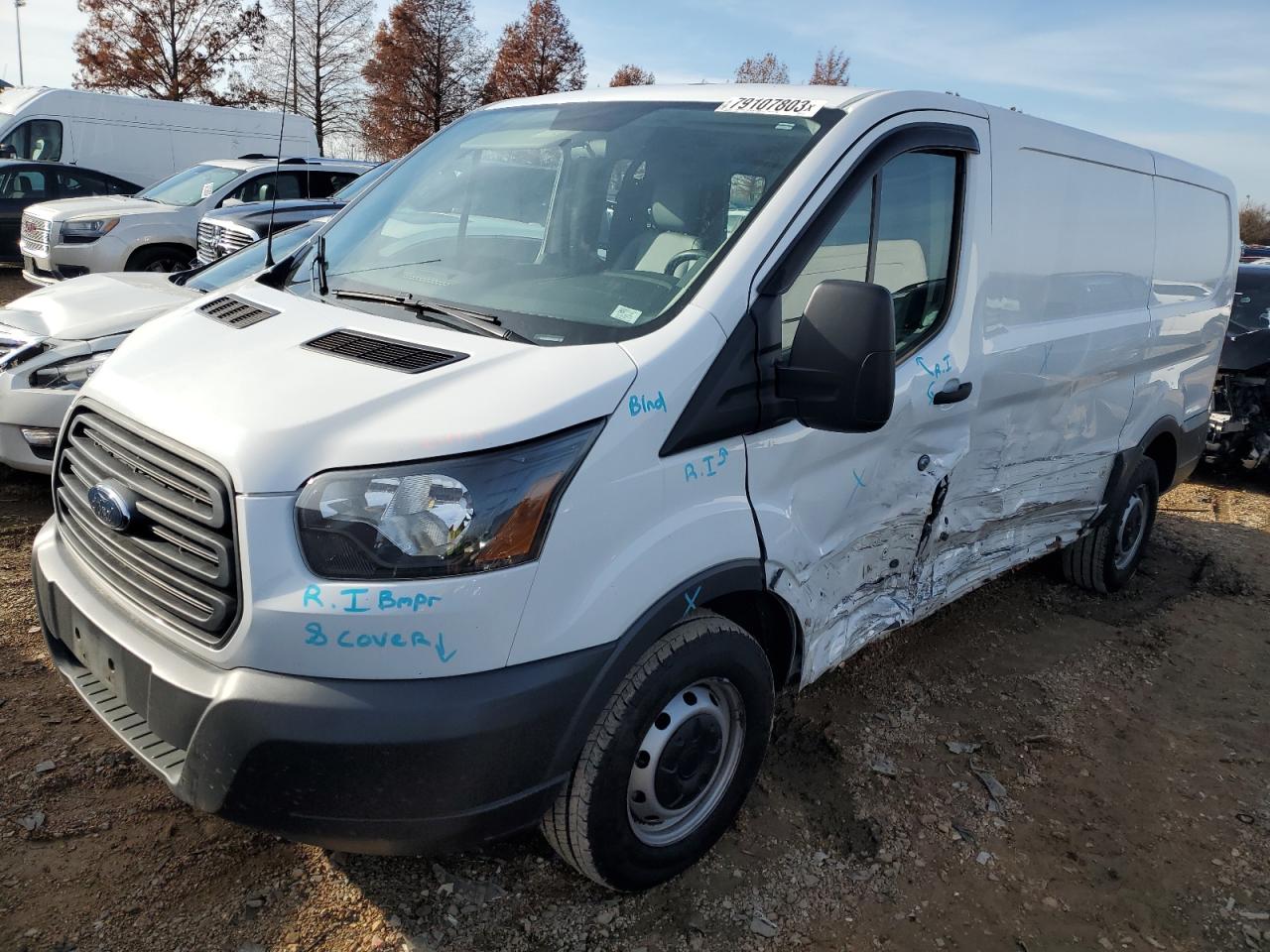 2015 Ford Transit T-150 VIN: 1FTNE1ZM8FKA91275 Lot: 79107803