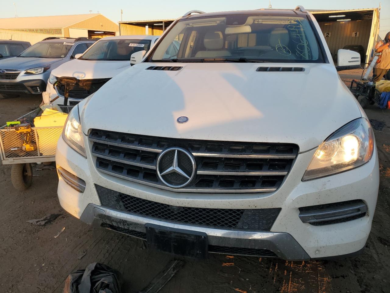 2014 Mercedes-Benz Ml 350 4Matic VIN: 4JGDA5HBXEA347463 Lot: 80644973