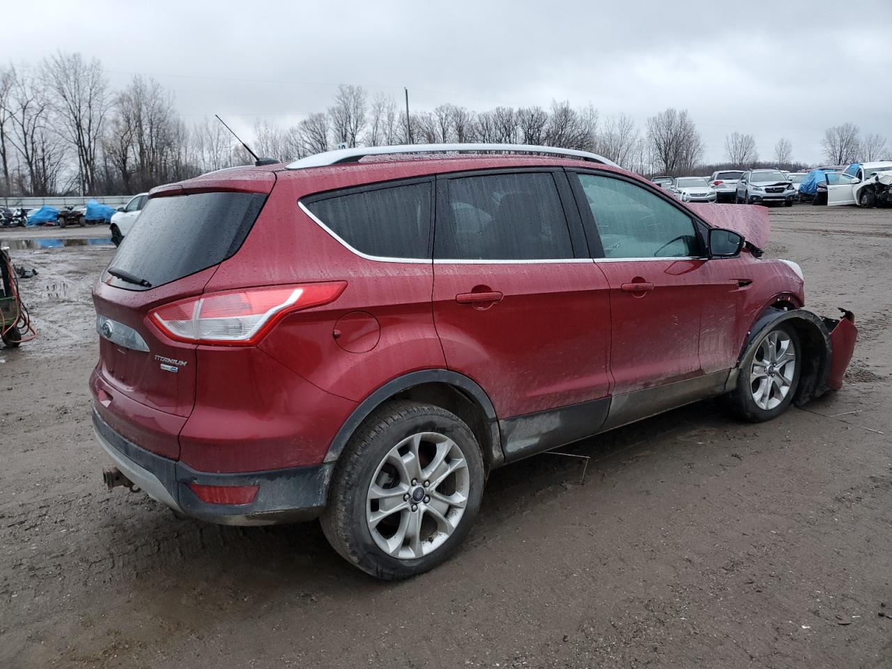 2014 Ford Escape Titanium VIN: 1FMCU9J95EUA69510 Lot: 80964483