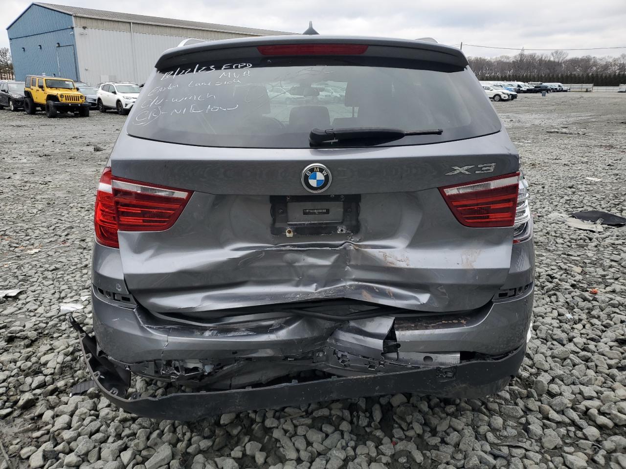 2016 BMW X3 xDrive28I VIN: 5UXWX9C57G0D66700 Lot: 82220173