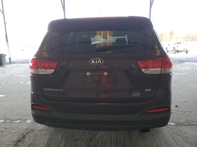  KIA SORENTO 2017 Maroon