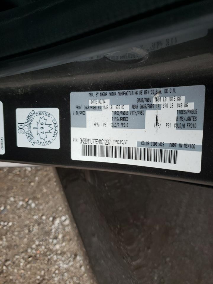 2014 Mazda 3 Sport VIN: 3MZBM1U77EM101287 Lot: 79212303