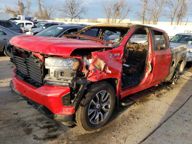 2021 Chevrolet Silverado K1500 Rst de vânzare în Bridgeton, MO - Burn