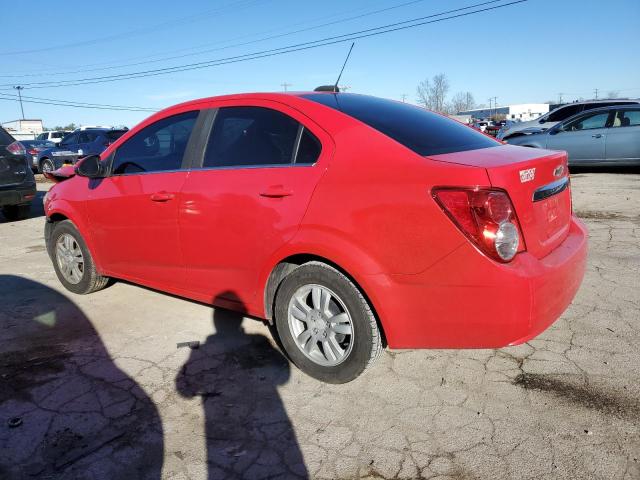 CHEVROLET SONIC 2016 Red