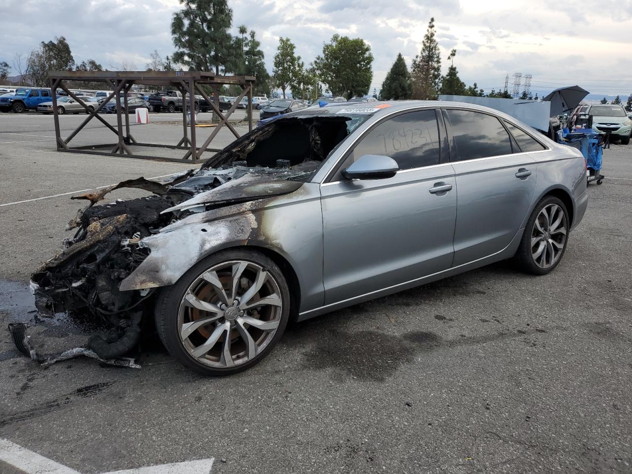 2015 Audi A6 Premium Plus VIN: WAUGFAFC3FN021731 Lot: 79916023