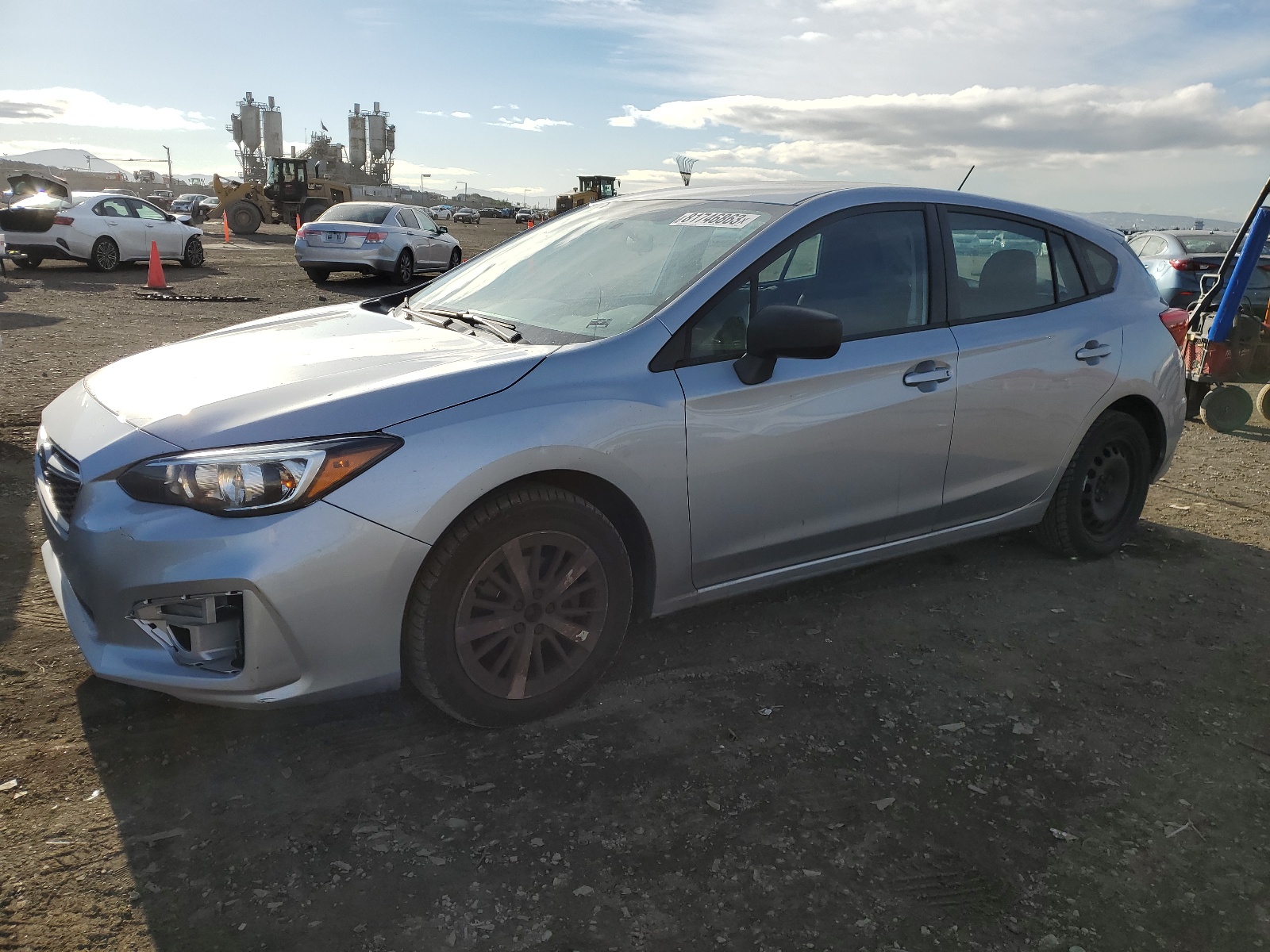 2019 Subaru Impreza vin: 4S3GTAA60K3748425