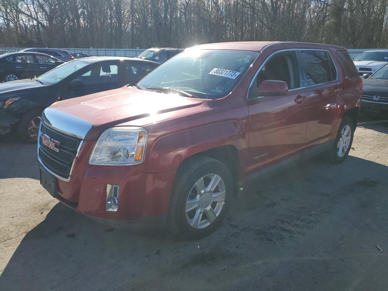 2013 GMC Terrain Sle VIN: 2GKALMEK5D6332045 Lot: 80321773