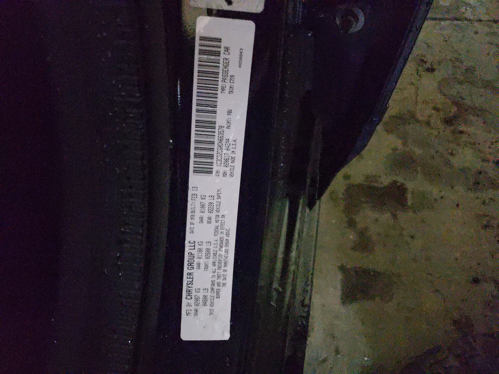 1C3CDZCG0DN663578 2013 Dodge Avenger Sxt