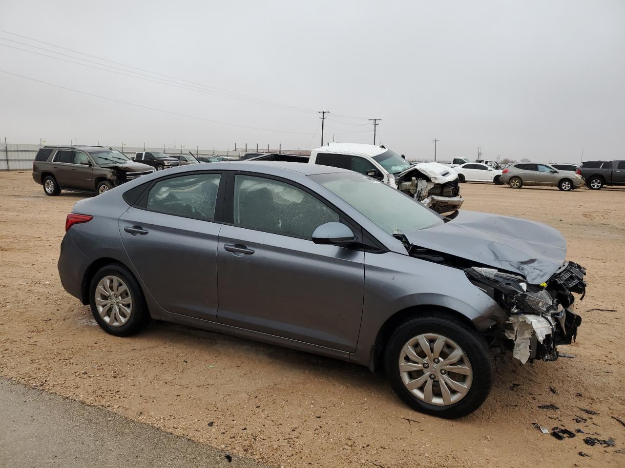 2018 Hyundai Accent Se VIN: 3KPC24A31JE034657 Lot: 48750524