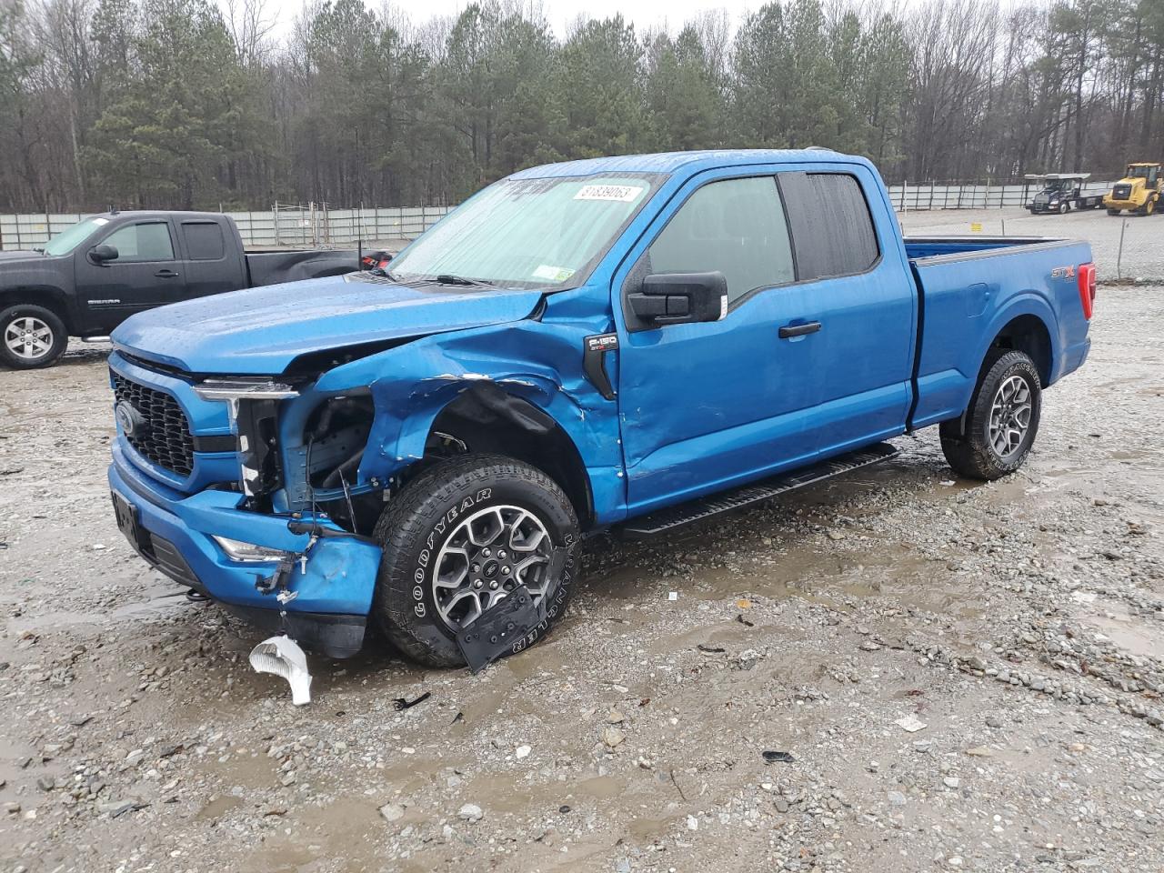 2021 Ford F150 Super Cab VIN: 1FTEX1EP3MFC68301 Lot: 81839063