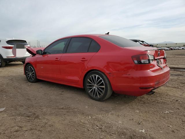  VOLKSWAGEN JETTA 2016 Красный