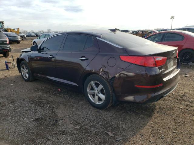  KIA OPTIMA 2015 Бургунди