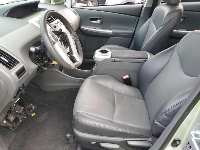 Кросовери TOYOTA PRIUS 2012 Сріблястий