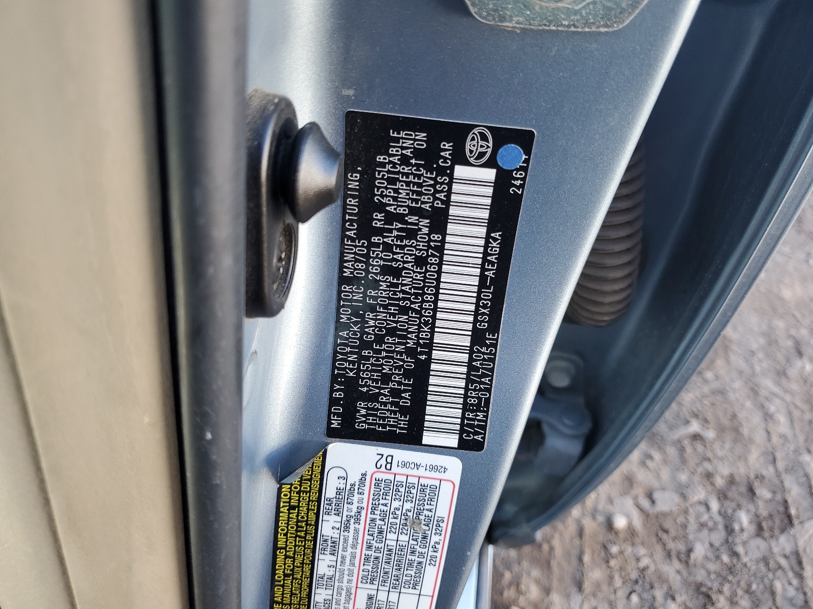 4T1BK36B86U068718 2006 Toyota Avalon Xl