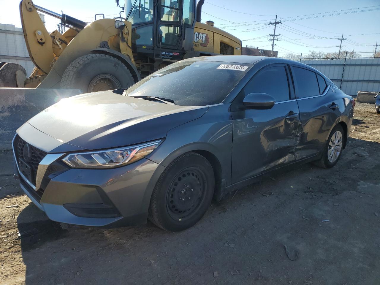 2020 Nissan Sentra S VIN: 3N1AB8BVXLY289505 Lot: 78821823