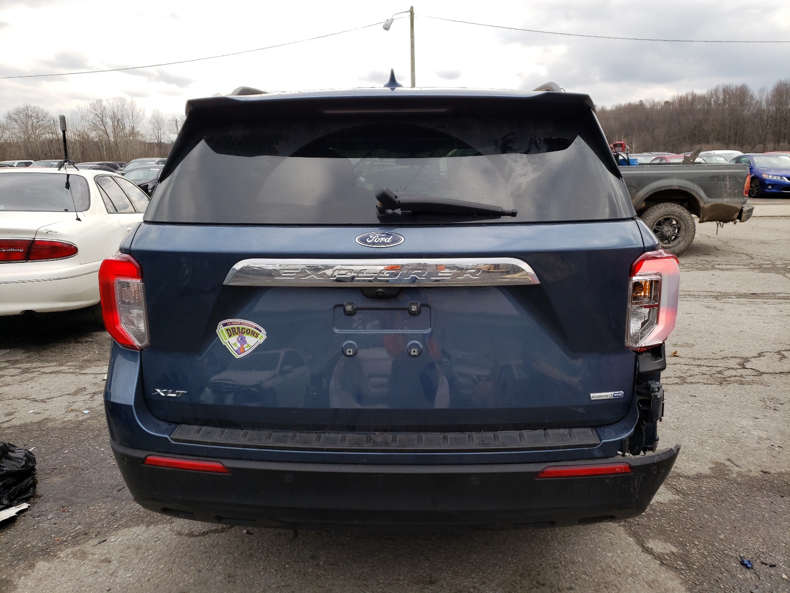 1FMSK8DHXLGA60201 2020 Ford Explorer Xlt