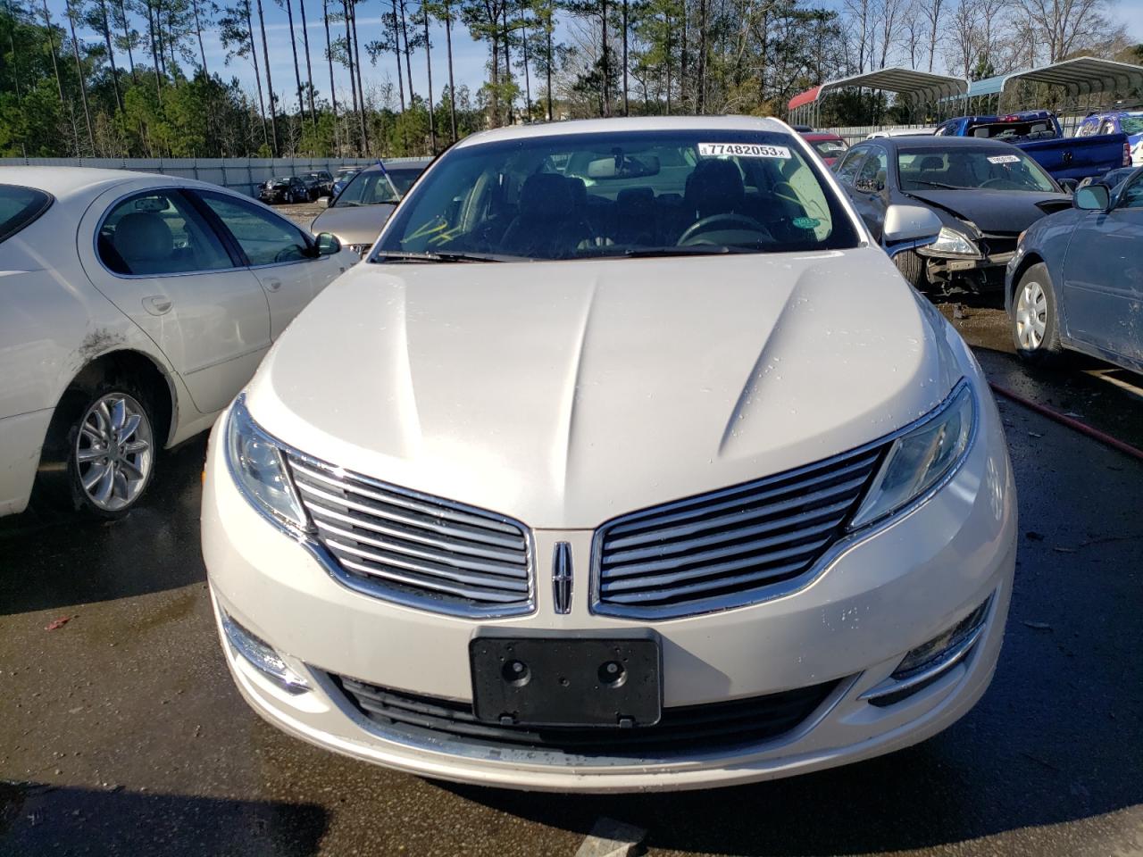 VIN 3LN6L2G91ER831155 2014 LINCOLN MKZ no.5