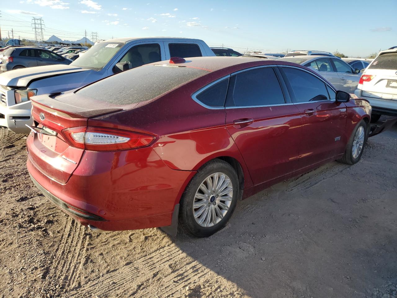 VIN 3FA6P0SU2DR242421 2013 FORD FUSION no.3