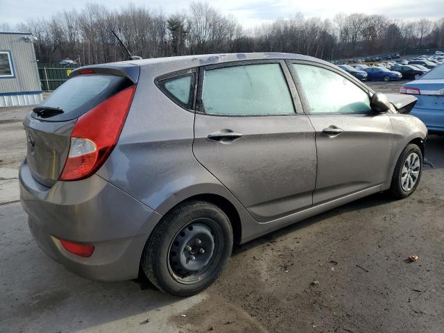 Hatchbacks HYUNDAI ACCENT 2017 Szary