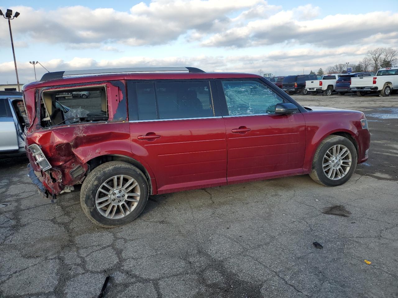 VIN 2FMHK6C83EBD28659 2014 FORD FLEX no.3