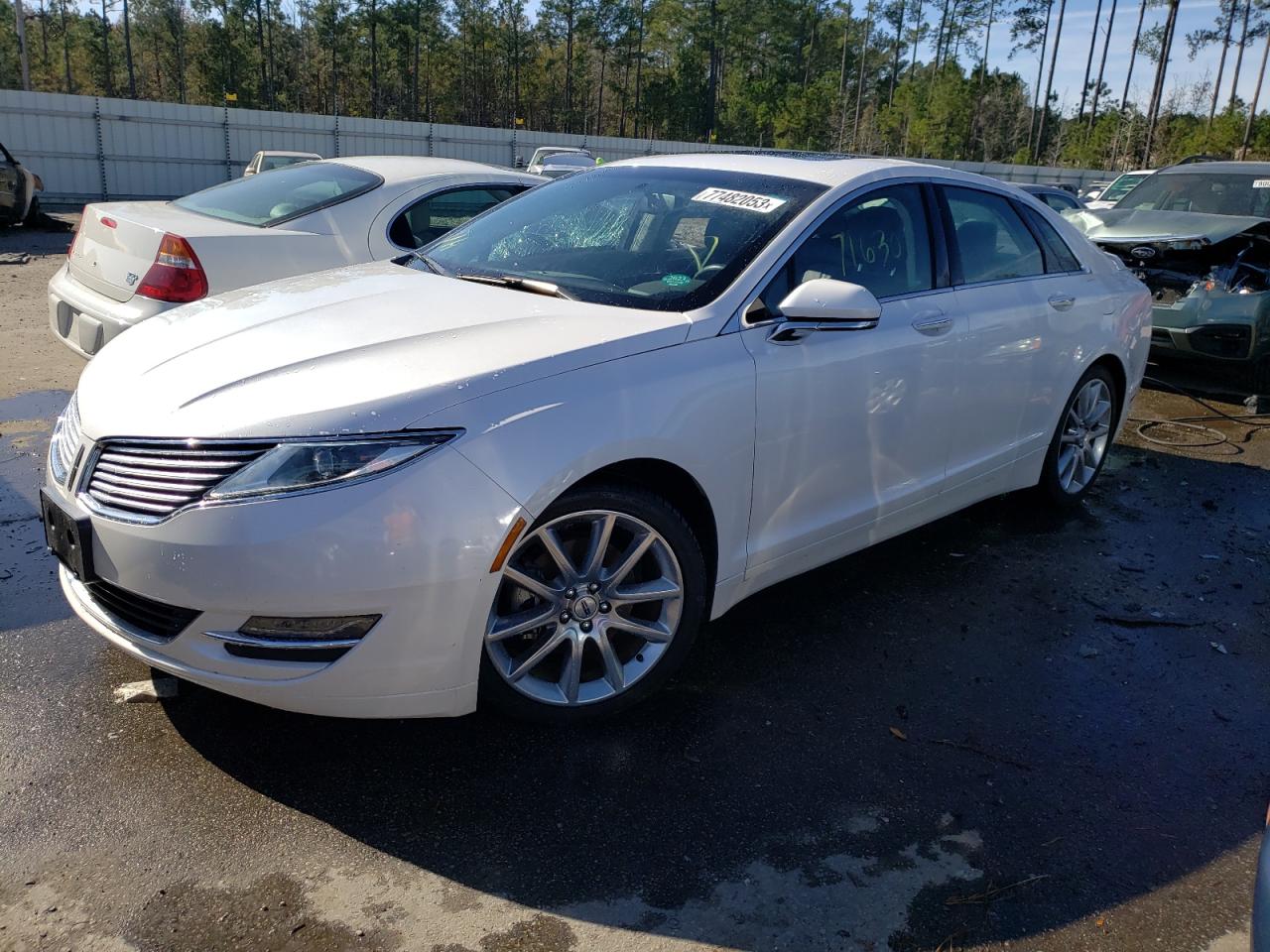 VIN 3LN6L2G91ER831155 2014 LINCOLN MKZ no.1