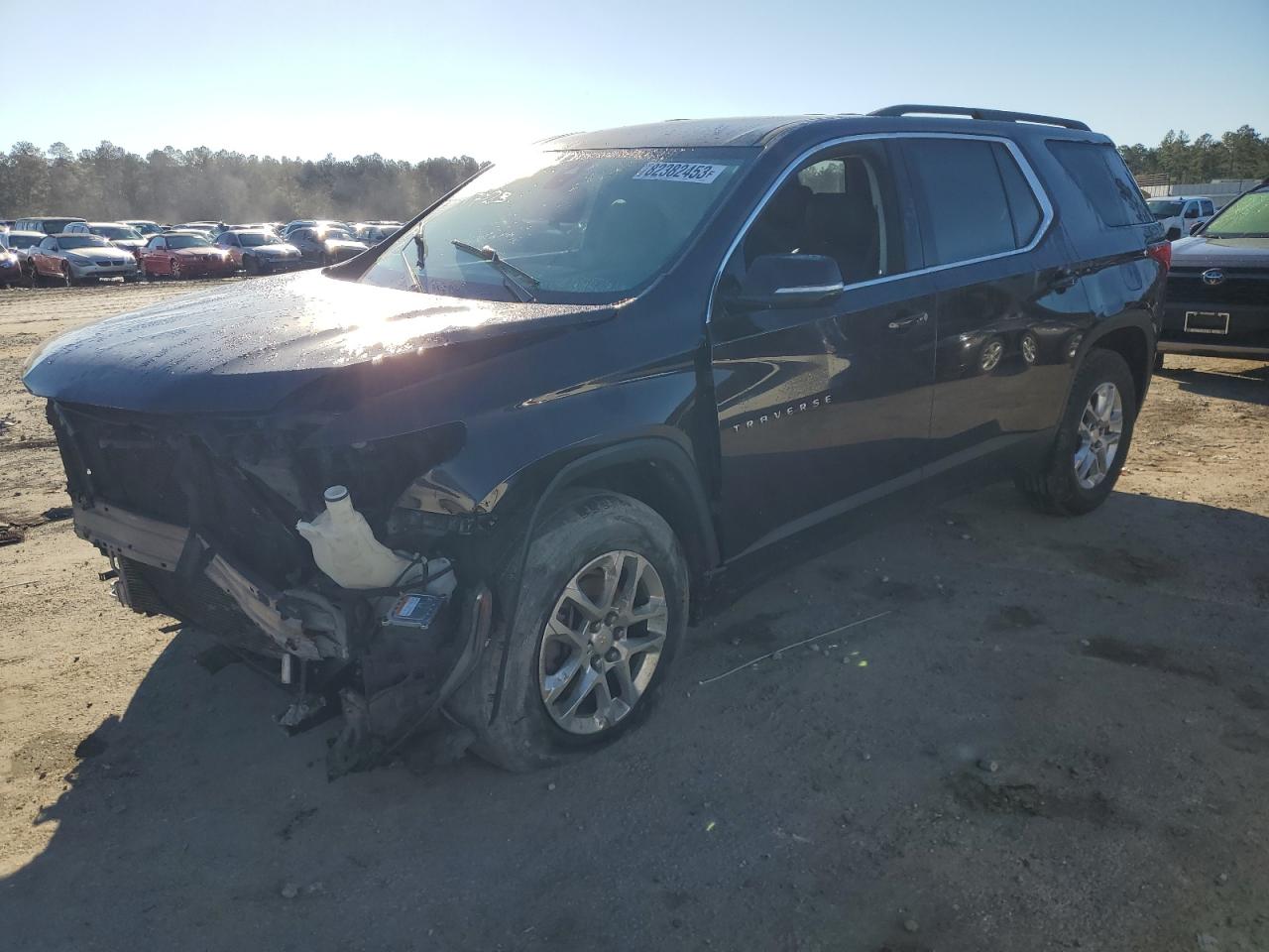 2020 Chevrolet Traverse Lt на продаже в Harleyville, SC - Front End