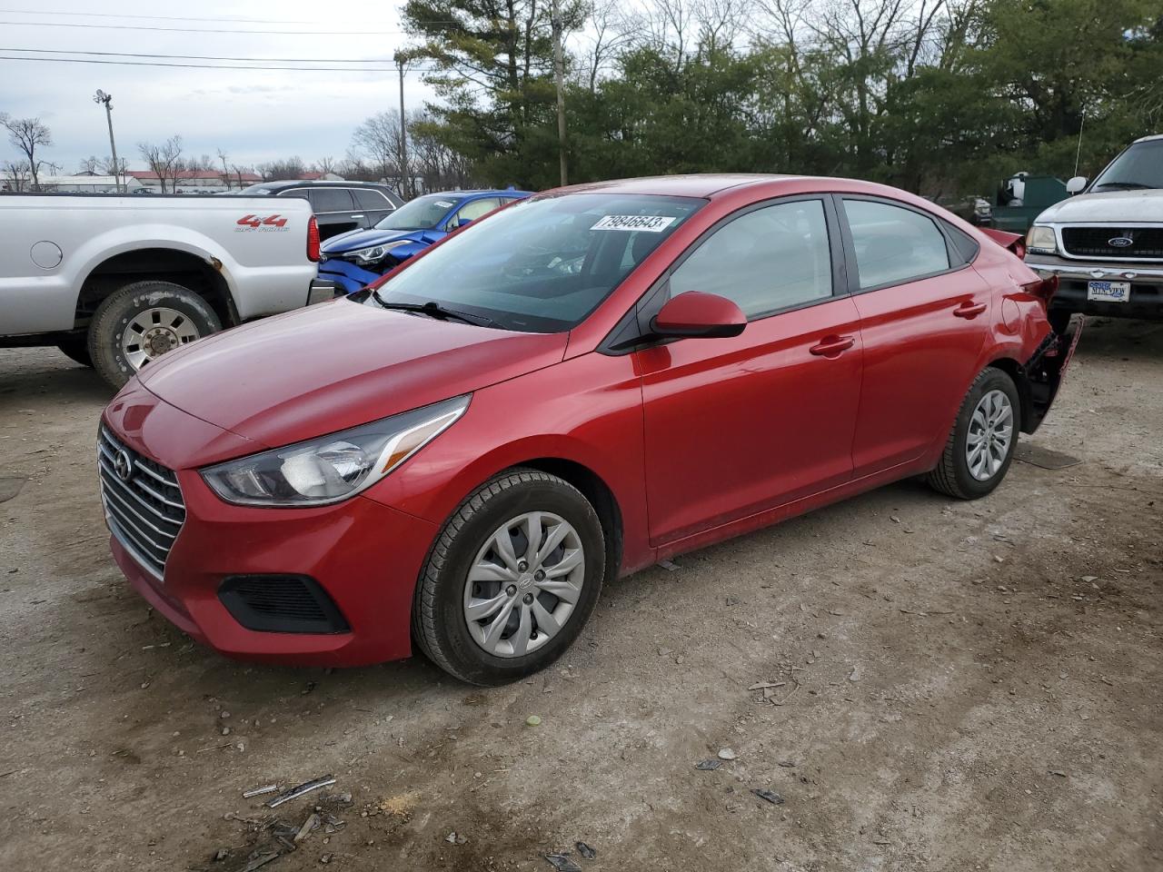 2021 Hyundai Accent Se VIN: 3KPC24A63ME139456 Lot: 79846643