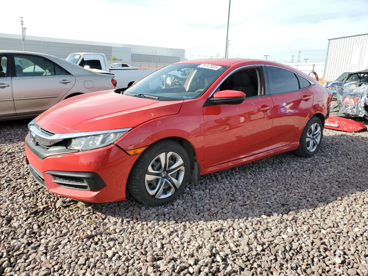 2HGFC2F53HH566744 2017 Honda Civic Lx