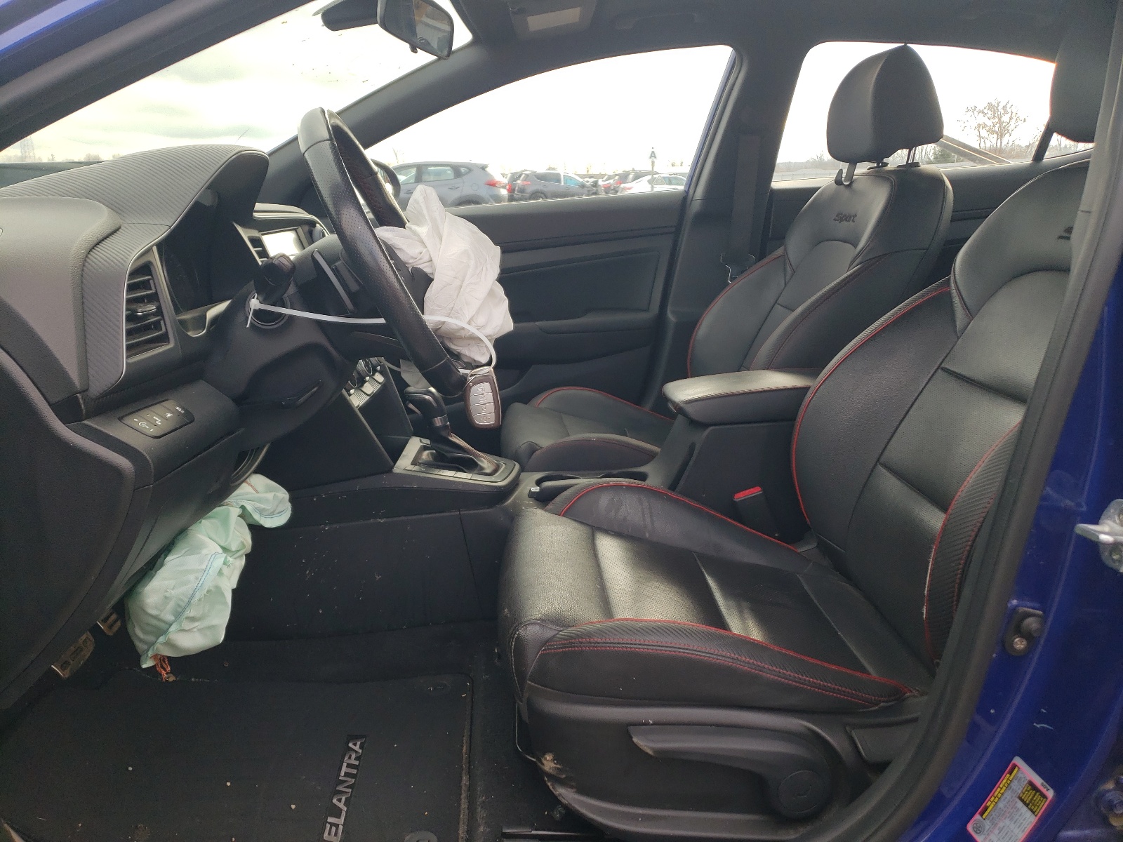 KMHD04LBXKU891881 2019 Hyundai Elantra Sport