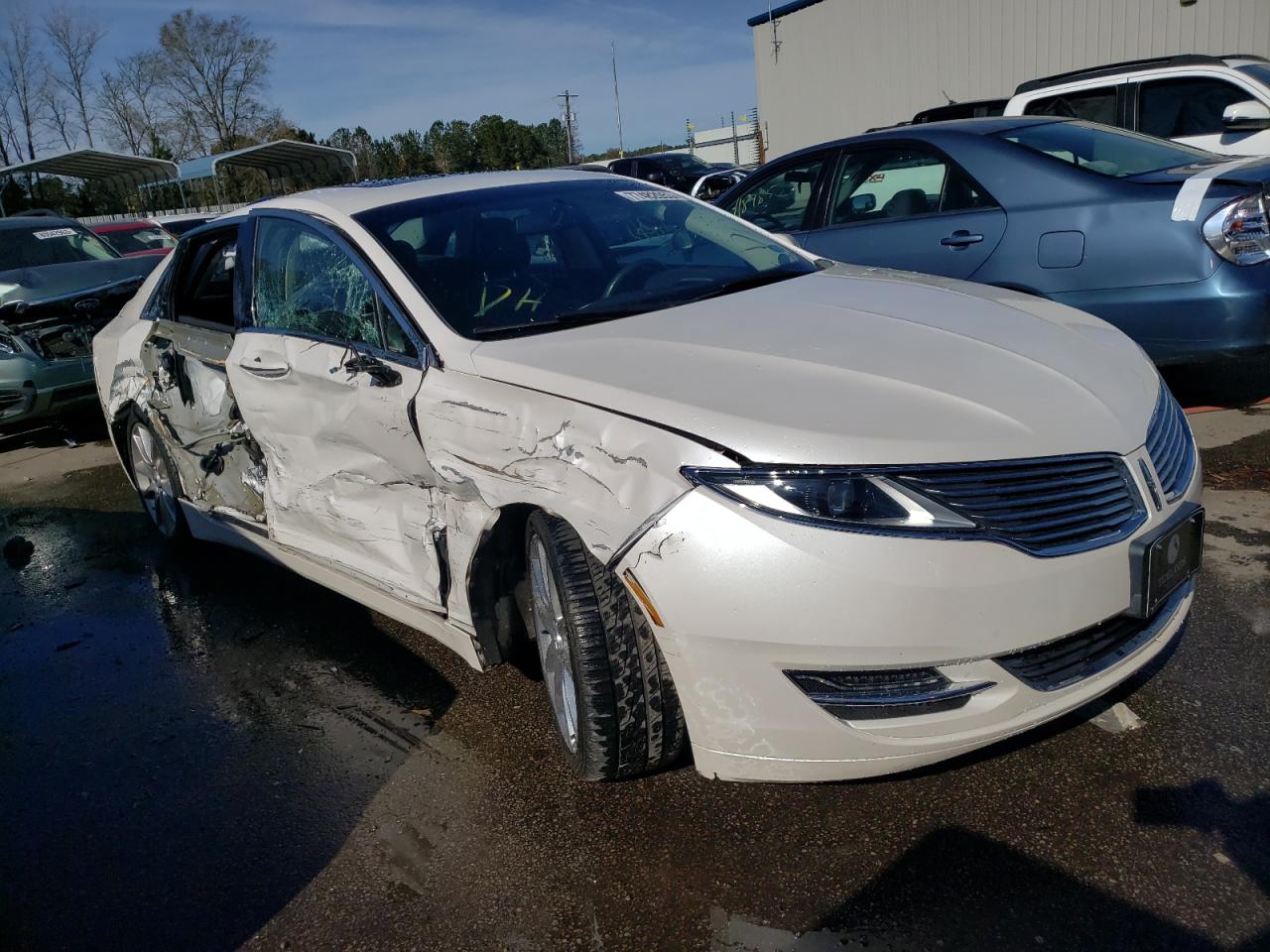 VIN 3LN6L2G91ER831155 2014 LINCOLN MKZ no.4