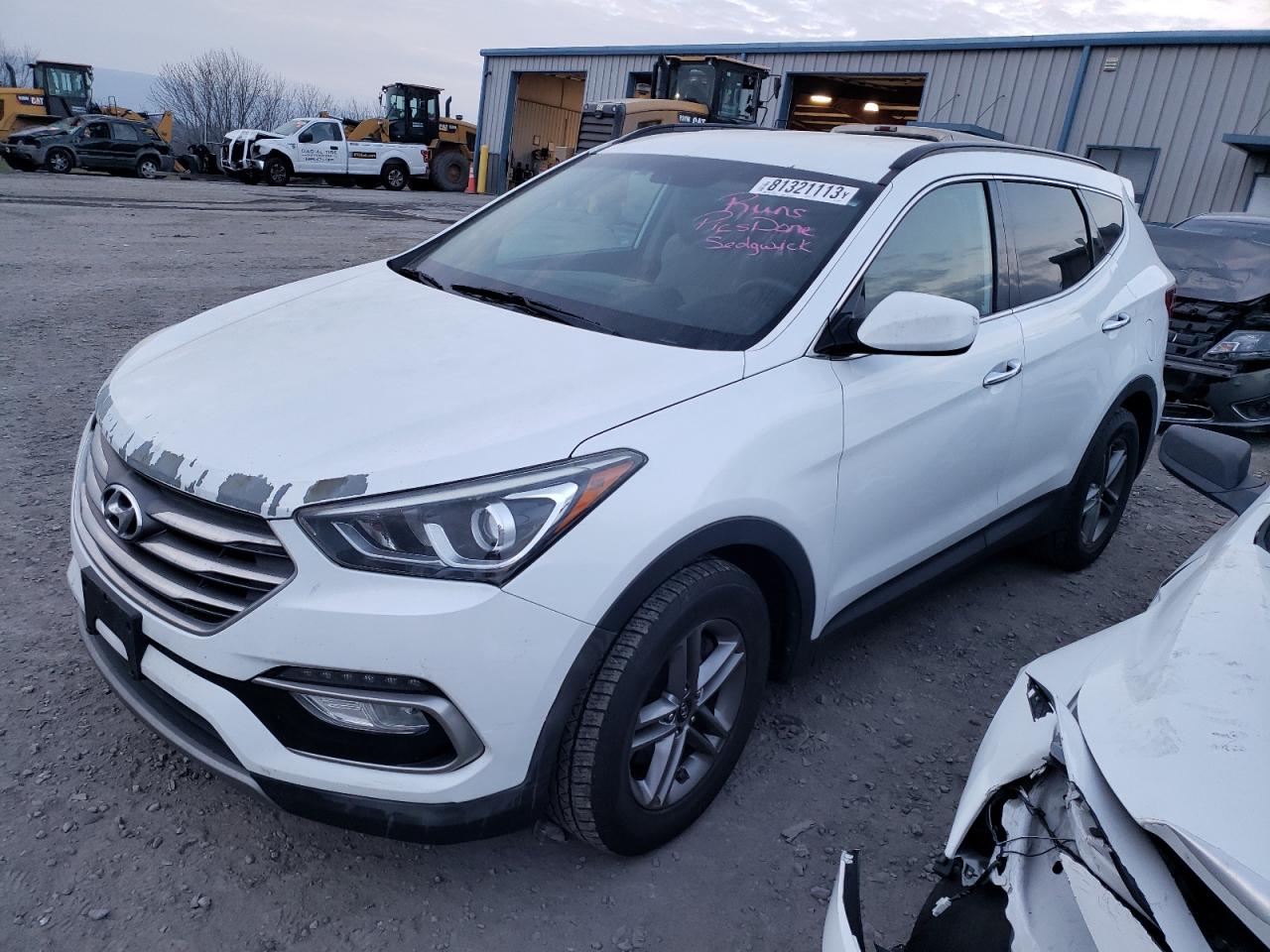 2017 Hyundai Santa Fe Sport VIN: 5XYZU3LB1HG400553 Lot: 81321113