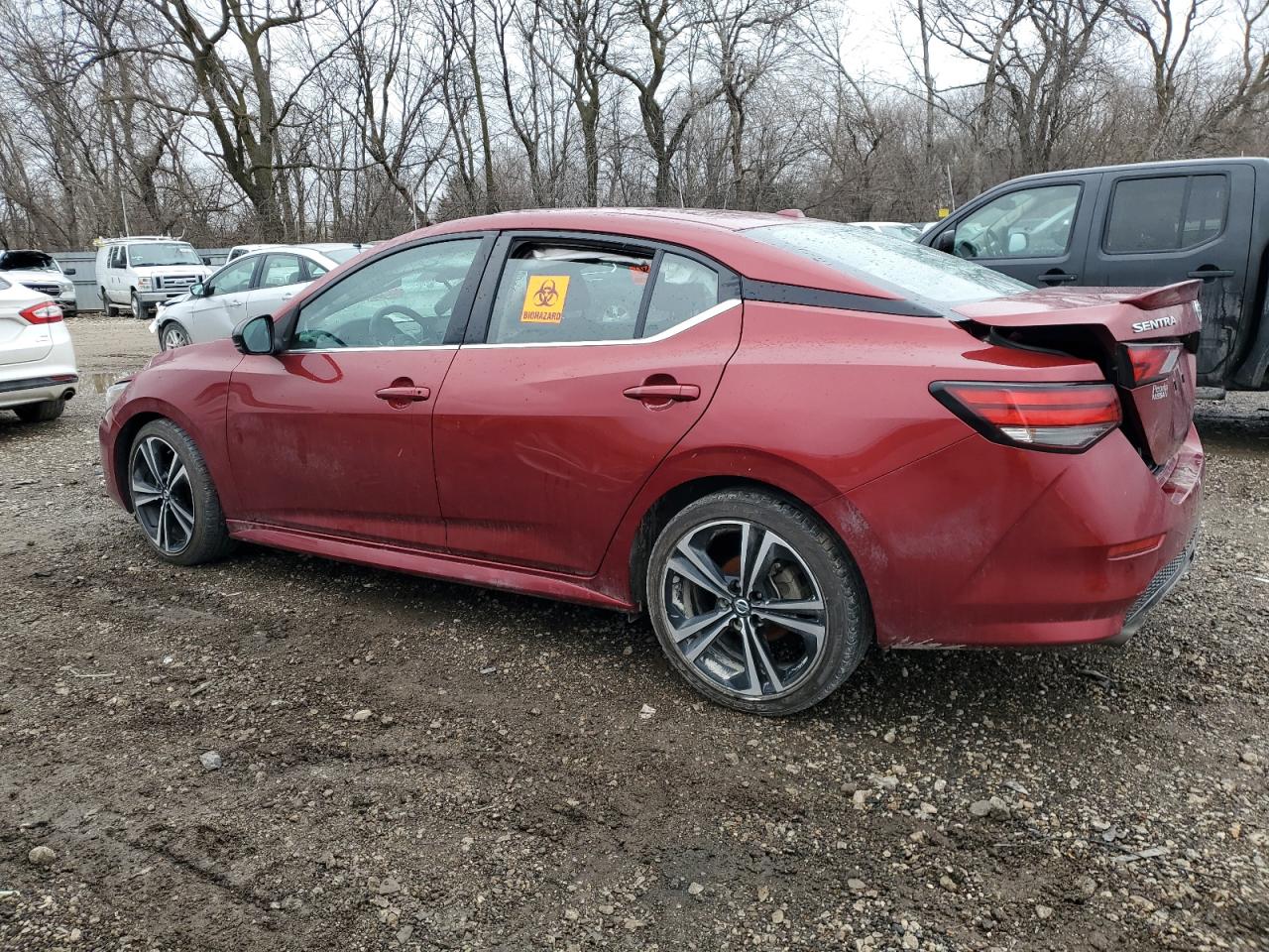 2021 Nissan Sentra Sr VIN: 3N1AB8DV8MY216101 Lot: 81830543