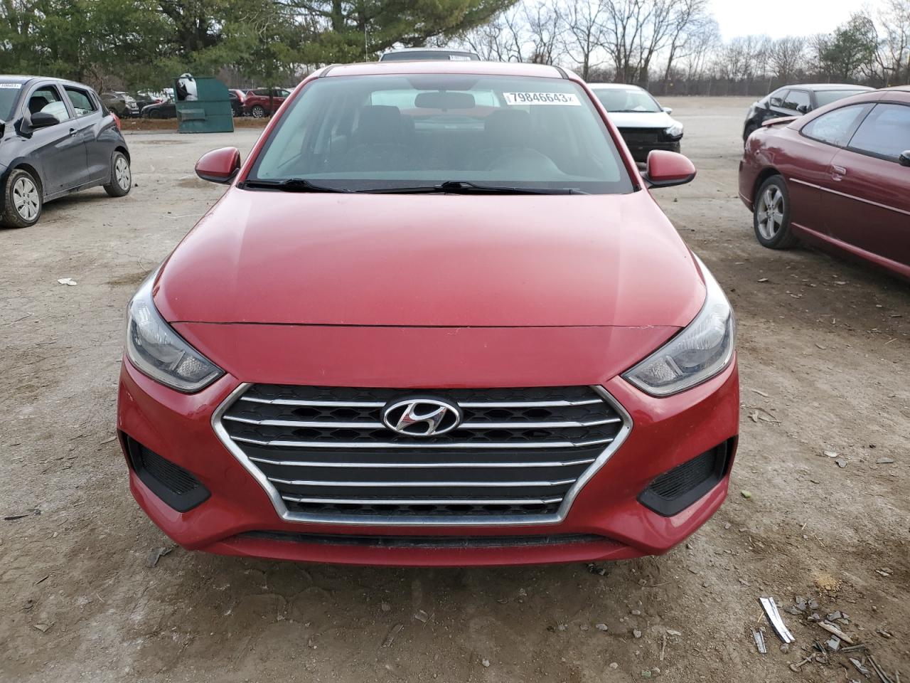 2021 Hyundai Accent Se VIN: 3KPC24A63ME139456 Lot: 79846643