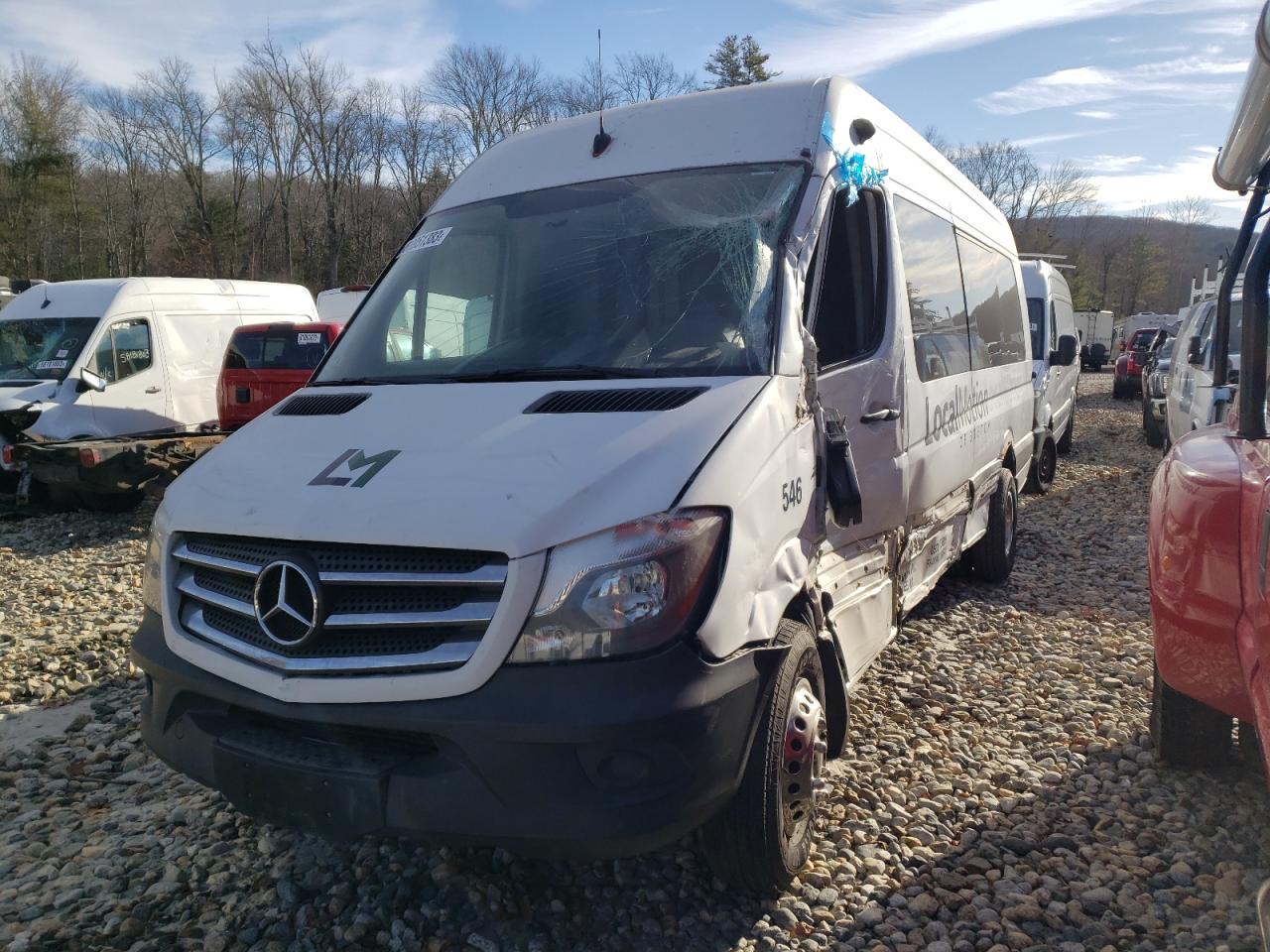 2016 Mercedes-Benz Sprinter 3500 VIN: WDAPF4DC2GP315749 Lot: 80051383