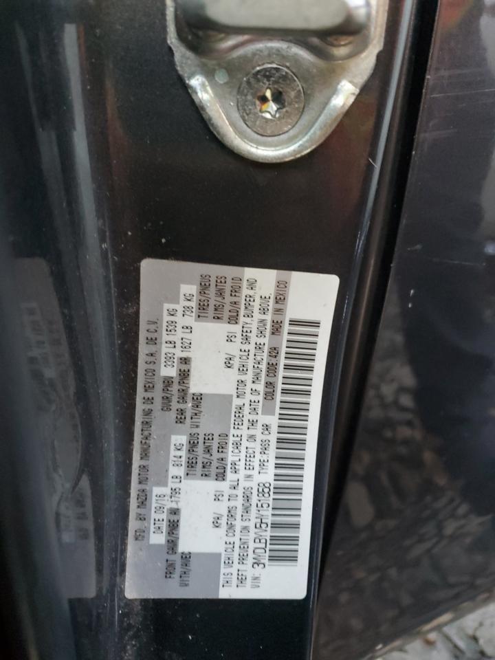 2017 Toyota Yaris Ia VIN: 3MYDLBYV5HY151858 Lot: 81376663