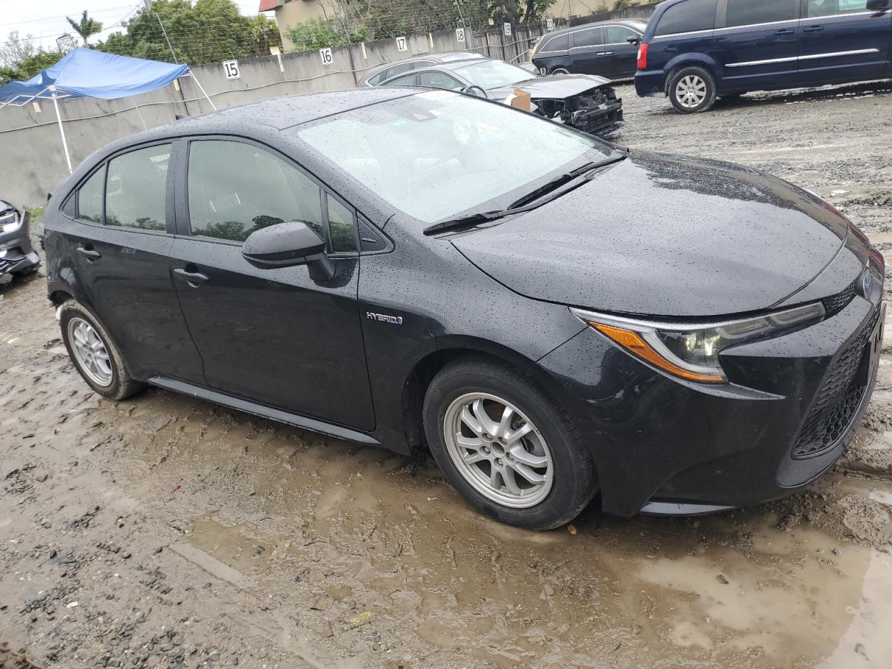 2021 Toyota Corolla Le VIN: JTDEAMDE6MJ003663 Lot: 80309043