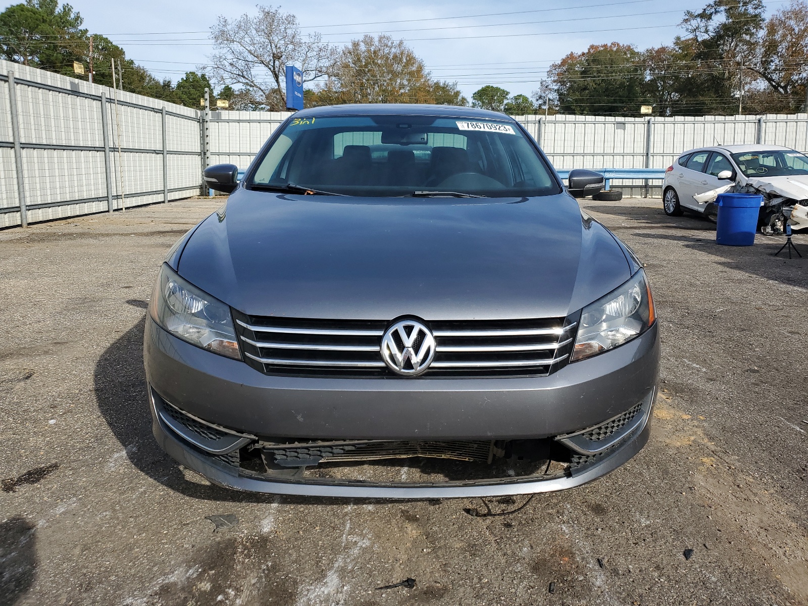 2013 Volkswagen Passat Se vin: 1VWBH7A3XDC030255