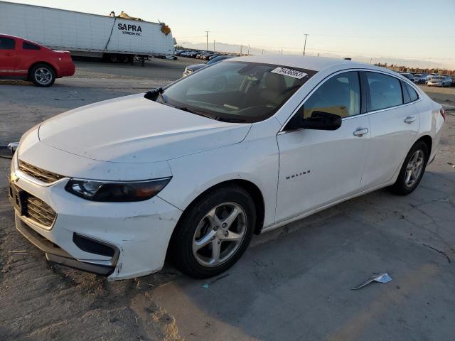 2016 Chevrolet Malibu Ls na sprzedaż w Sun Valley, CA - Front End