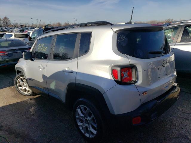  JEEP RENEGADE 2018 Srebrny