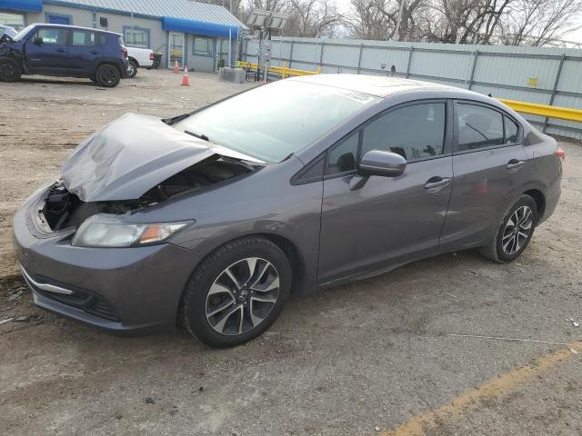 Sedans HONDA CIVIC 2014 Gray