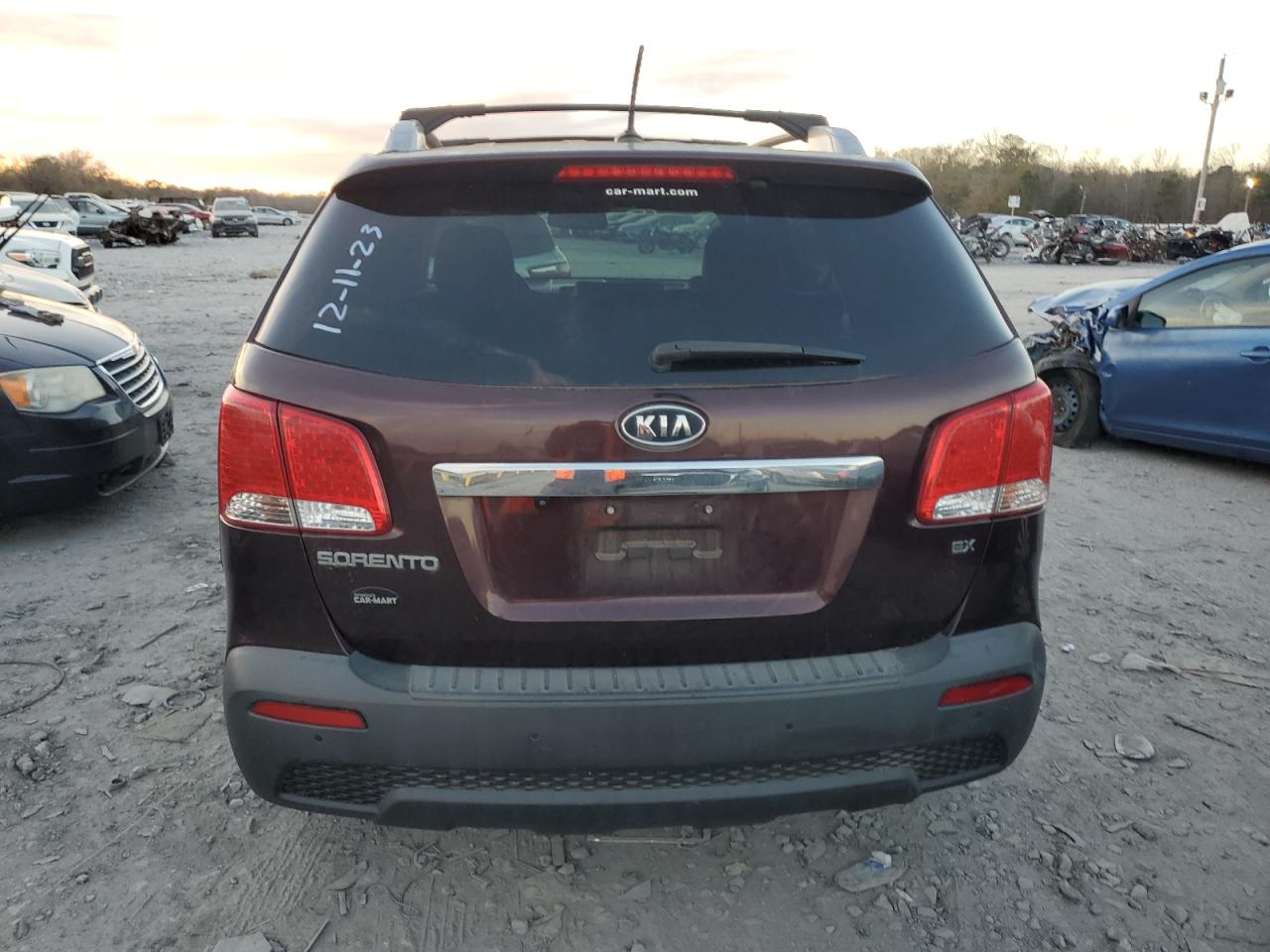 2012 Kia Sorento Ex VIN: 5XYKUDA67CG303427 Lot: 59630934